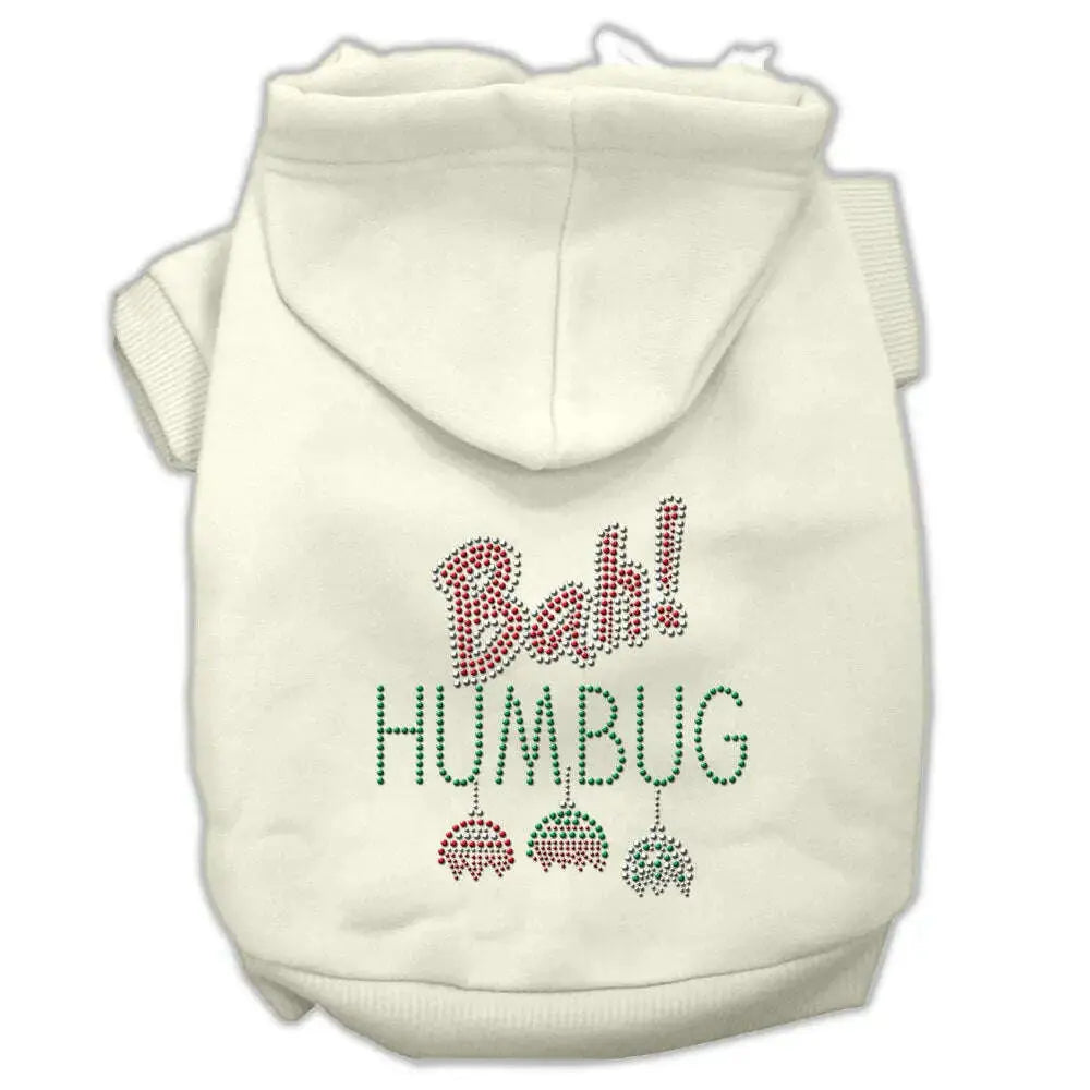 Bah-Humbug-Rhinestone-Hoodies-Cream-S-GreatEagleInc-319547473