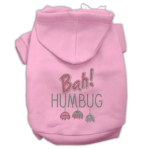 Bah-Humbug-Rhinestone-Hoodies-Pink-Xl-GreatEagleInc-319547120