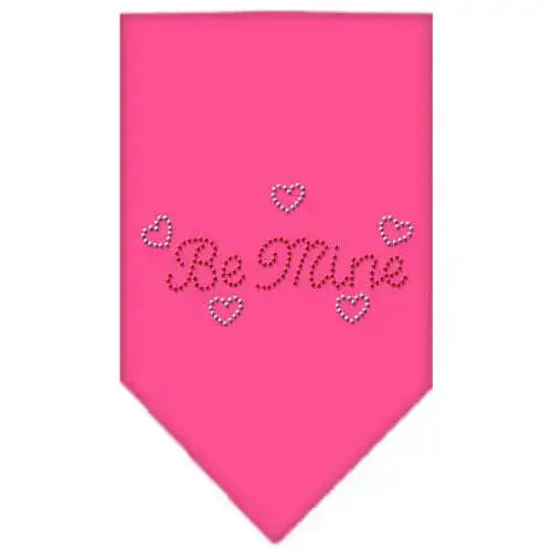 Be-Mine-Rhinestone-Bandana-Bright-Pink-Large-GreatEagleInc-318975747