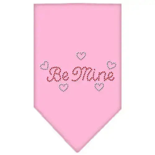 Be-Mine-Rhinestone-Bandana-Light-Pink-Small-GreatEagleInc-318977129