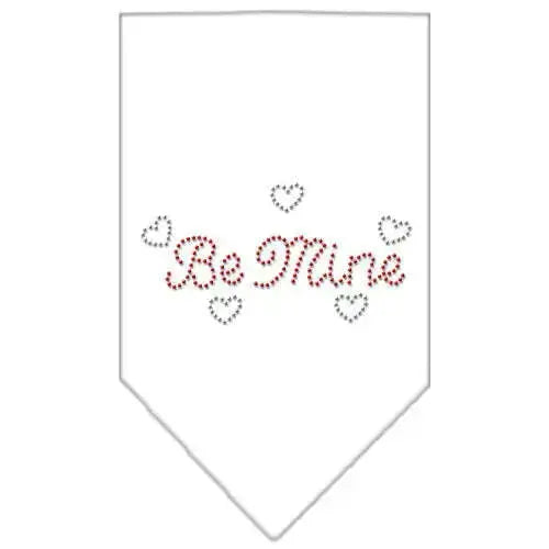 Be-Mine-Rhinestone-Bandana-White-Large-GreatEagleInc-318976777