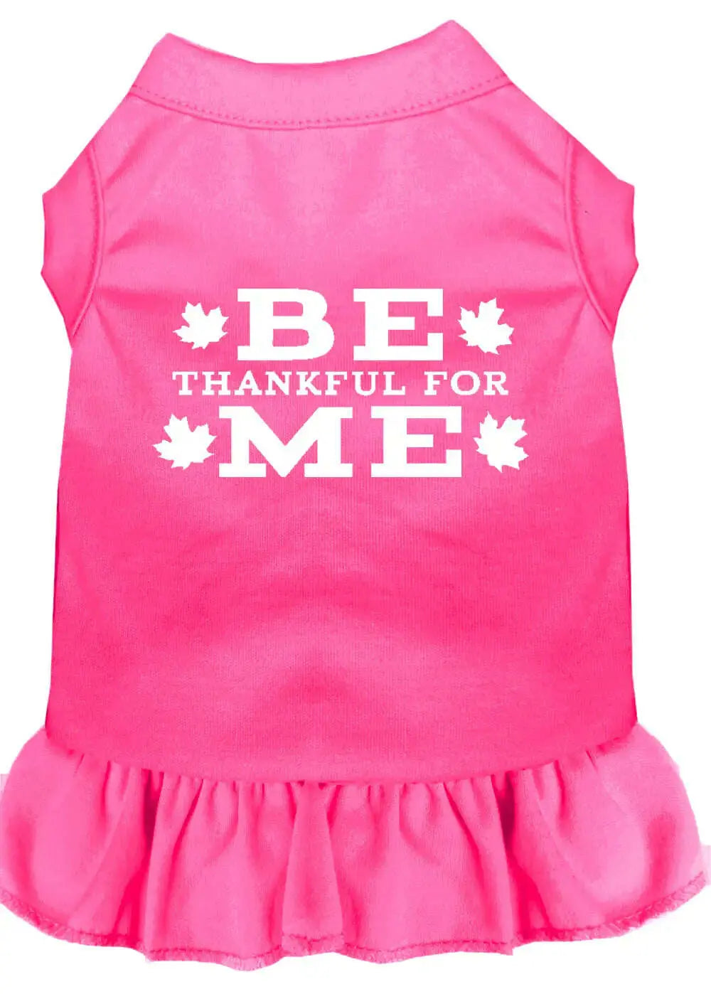 Be-Thankful-For-Me-Screen-Print-Dress-Bright-Pink-Med-GreatEagleInc-320207556