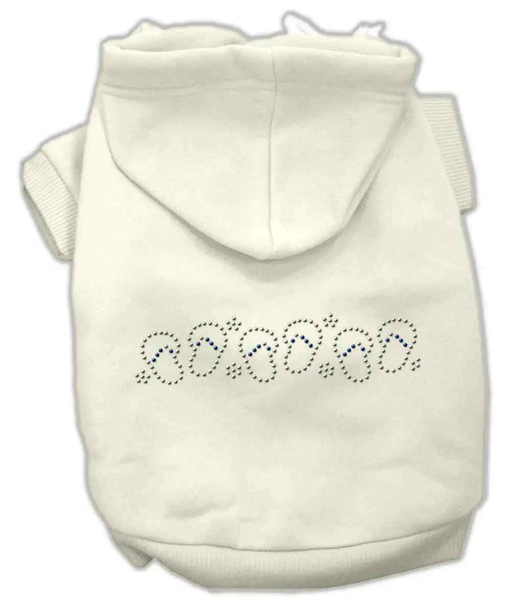 Beach-Sandals-Rhinestone-Hoodies-Cream-M-GreatEagleInc-319576695