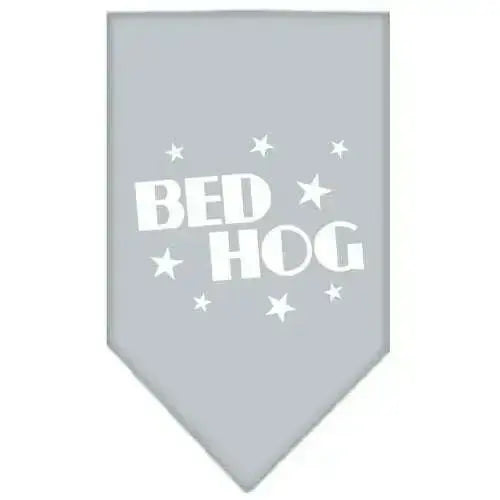 Bed-Hog-Screen-Print-Bandana-Grey-Small-GreatEagleInc-318530489