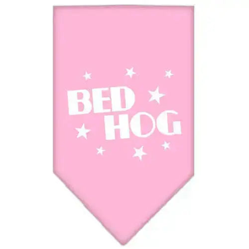 Bed-Hog-Screen-Print-Bandana-Light-Pink-Large-GreatEagleInc-318579519