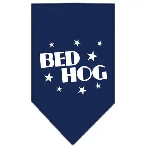 Bed-Hog-Screen-Print-Bandana-Navy-Blue-Small-GreatEagleInc-318579653