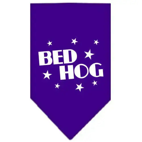 Bed-Hog-Screen-Print-Bandana-Purple-Large-GreatEagleInc-319222313