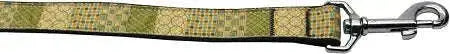 Beige-Chaos-Nylon-Dog-Leash-5-8-Inch-Wide-6ft-Long-GreatEagleInc-318917468