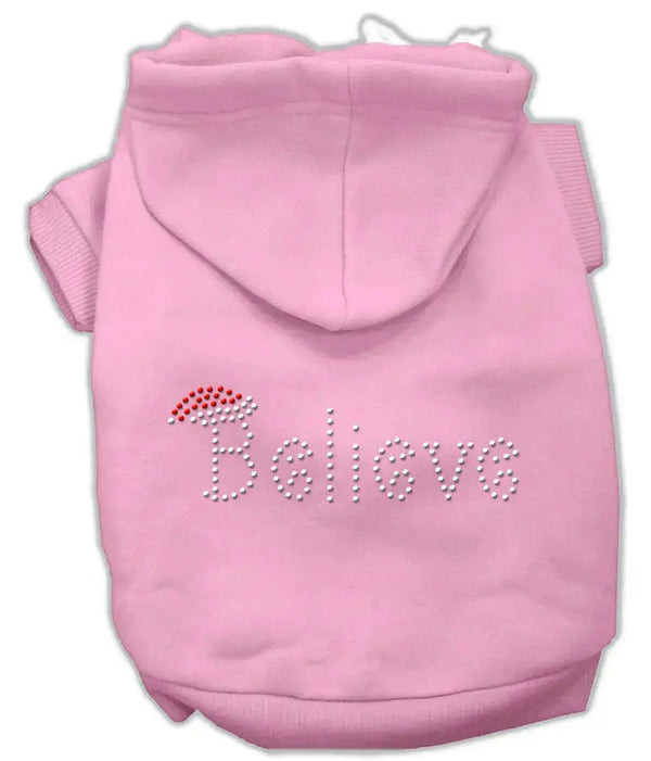 Believe-Hoodies-Pink-S-GreatEagleInc-319502283