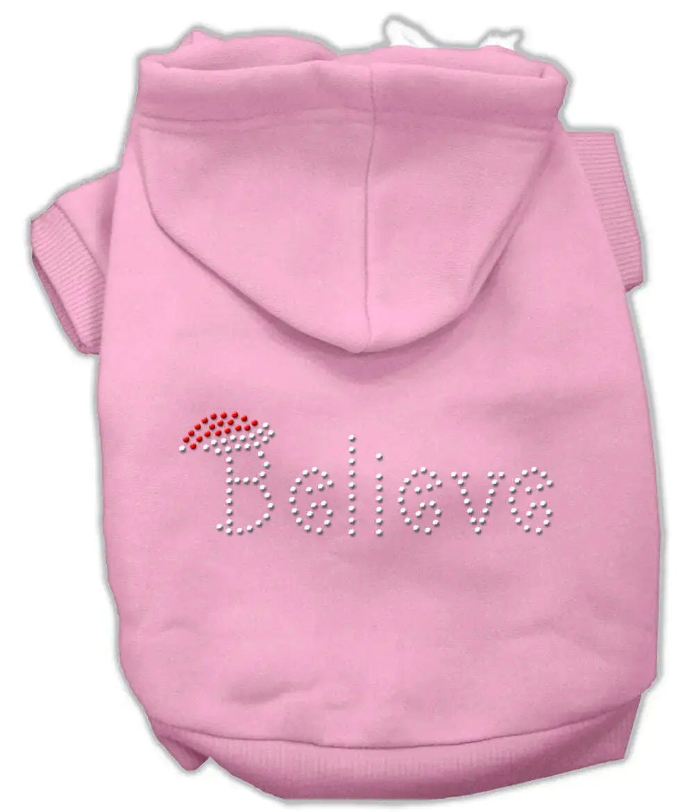 Believe-Hoodies-Pink-Xl-GreatEagleInc-319501813