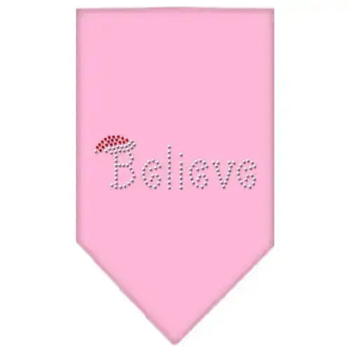 Believe-Rhinestone-Bandana-Light-Pink-Large-GreatEagleInc-319321878