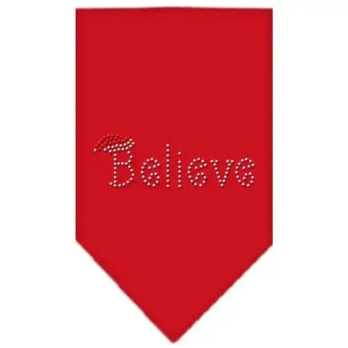 Believe-Rhinestone-Bandana-Red-Small-GreatEagleInc-319062176