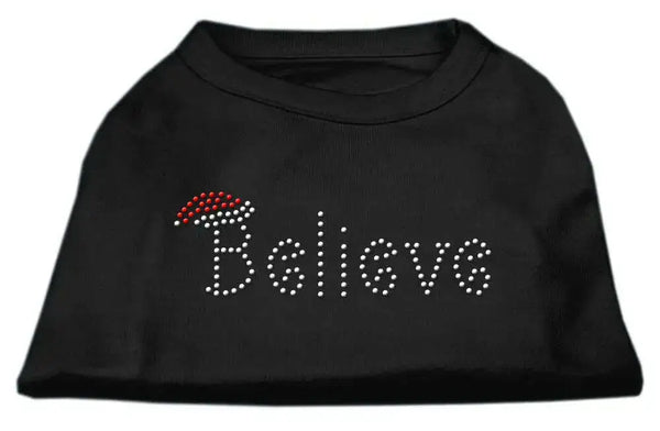 Believe-Rhinestone-Shirts-Black-Xs-GreatEagleInc-319811692