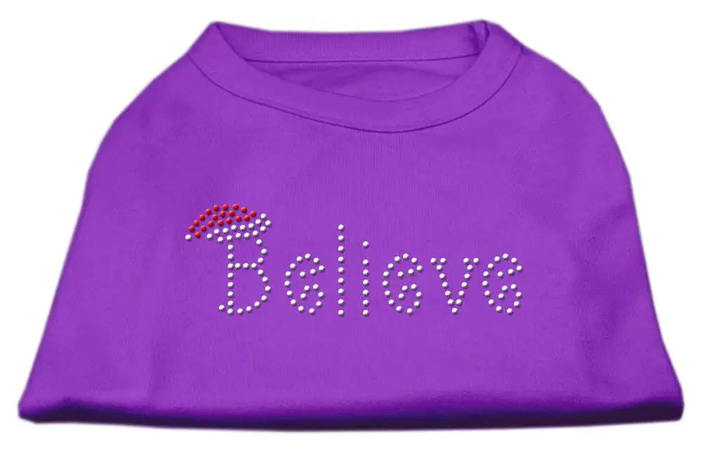 Believe-Rhinestone-Shirts-Purple-Xs-GreatEagleInc-319811167