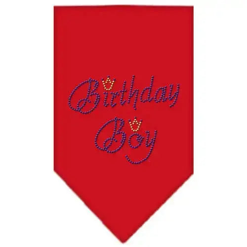 Birthday-Boy-Rhinestone-Bandana-Red-Small-GreatEagleInc-318980775