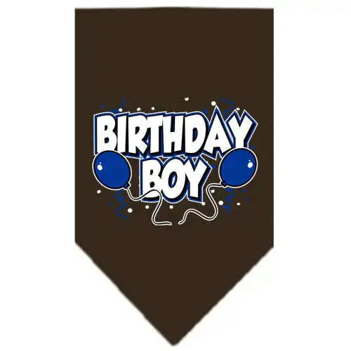Birthday-Boy-Screen-Print-Bandana-Cocoa-Small-GreatEagleInc-319220713