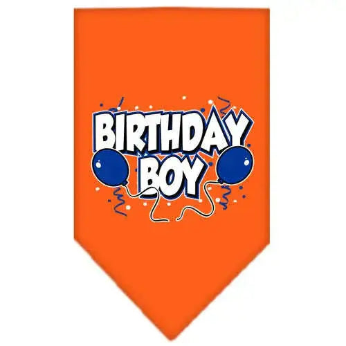 Birthday-Boy-Screen-Print-Bandana-Orange-Small-GreatEagleInc-319220123