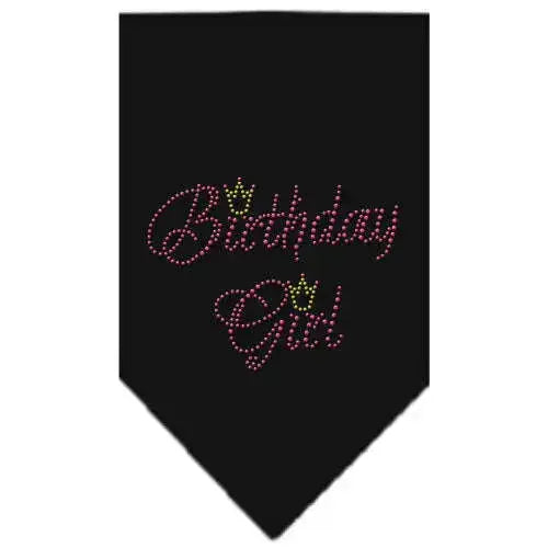 Birthday-Girl-Rhinestone-Bandana-Black-Small-GreatEagleInc-318583166