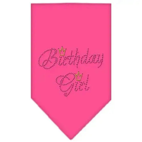 Birthday-Girl-Rhinestone-Bandana-Bright-Pink-Small-GreatEagleInc-318981689