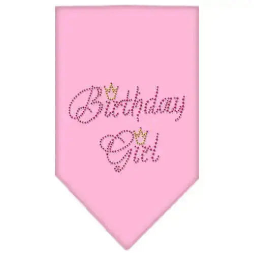 Birthday-Girl-Rhinestone-Bandana-Light-Pink-Small-GreatEagleInc-318982017
