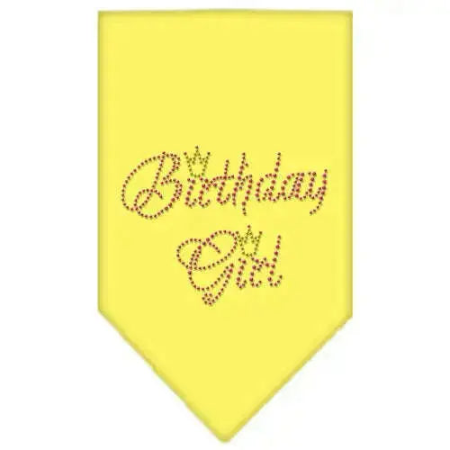 Birthday-Girl-Rhinestone-Bandana-Yellow-Small-GreatEagleInc-319078358