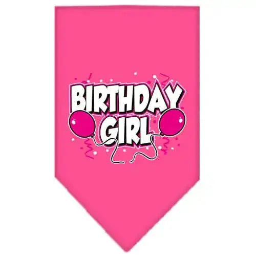 Birthday-Girl-Screen-Print-Bandana-Bright-Pink-Small-GreatEagleInc-319218446