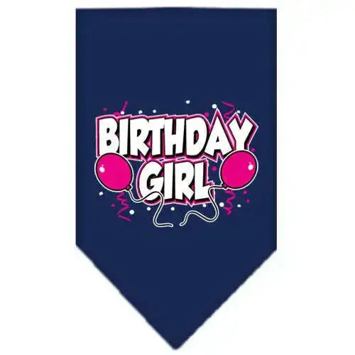 Birthday-Girl-Screen-Print-Bandana-Navy-Blue-Small-GreatEagleInc-319217832