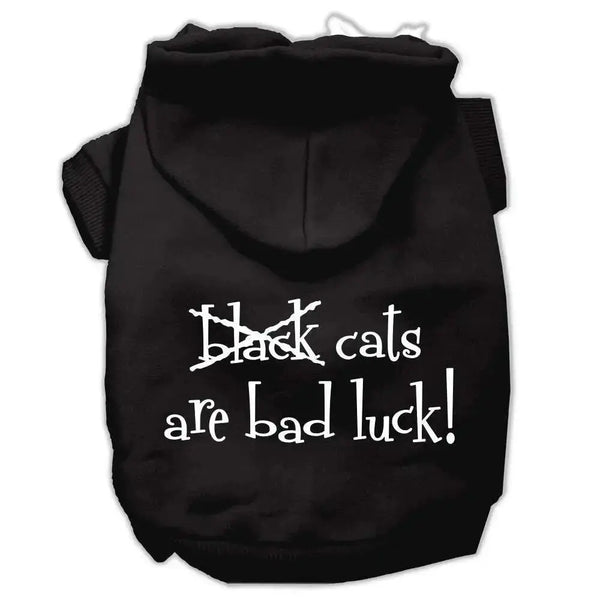 Black-Cats-Are-Bad-Luck-Screen-Print-Pet-Hoodies-Black-Size-S-GreatEagleInc-319894737