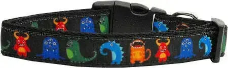 Black-Monsters-Nylon-Cat-Collar-GreatEagleInc-318913962