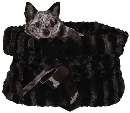 Black-Reversible-Snuggle-Bugs-Pet-Bed_-Bag_-And-Car-Seat-In-One-GreatEagleInc-320193564