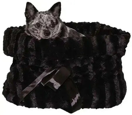 Black-Reversible-Snuggle-Bugs-Pet-Bed_-Bag_-And-Car-Seat-In-One-GreatEagleInc-320193564