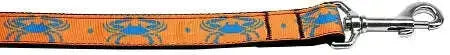 Blue-Crabs-Nylon-Dog-Leash-5-8-Inch-Wide-4ft-Long-GreatEagleInc-318925718