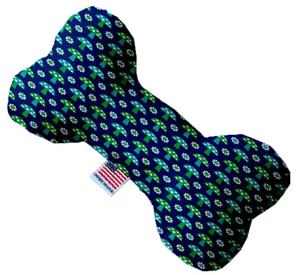 Blue-Mushrooms-10-Inch-Bone-Dog-Toy-GreatEagleInc-333767844