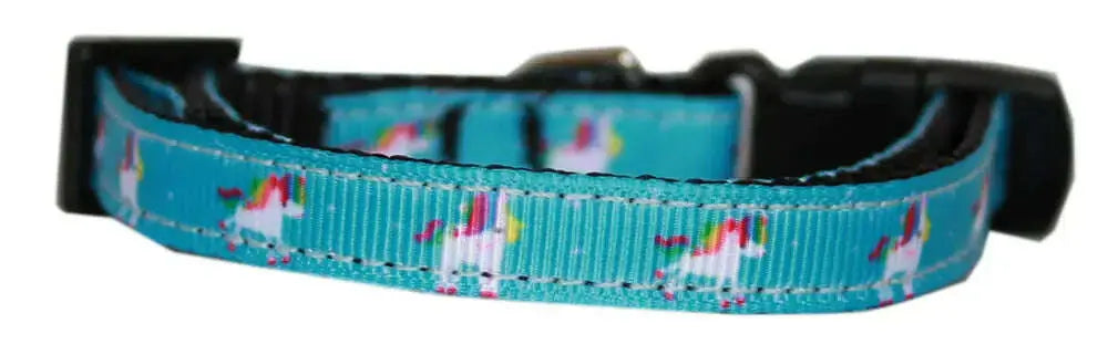 Blue-Unicorn-Nylon-Dog-Collar-Xs-GreatEagleInc-320009922