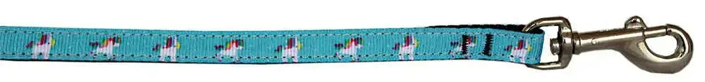 Blue-Unicorn-Nylon-Pet-Leash-3-8in-By-6ft-GreatEagleInc-320010550