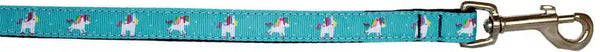 Blue-Unicorn-Nylon-Pet-Leash-5-8in-By-4ft-GreatEagleInc-320010450