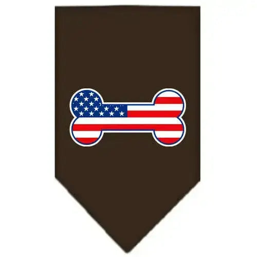 Bone-Flag-American-Screen-Print-Bandana-Cocoa-Small-GreatEagleInc-333824391
