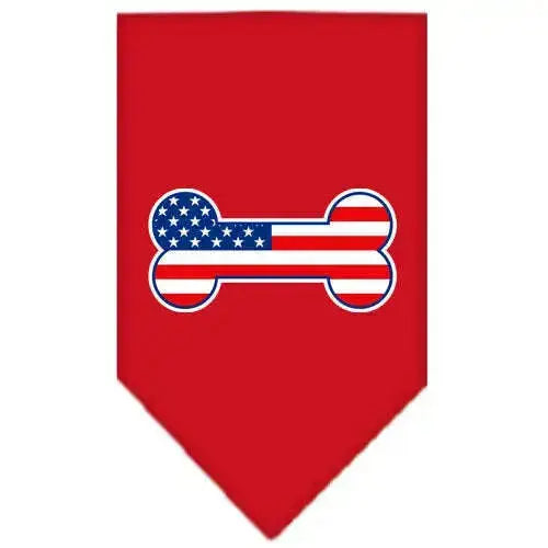 Bone-Flag-American-Screen-Print-Bandana-Red-Small-GreatEagleInc-333823817