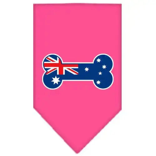 Bone-Flag-Australian-Screen-Print-Bandana-Bright-Pink-Small-GreatEagleInc-319364992