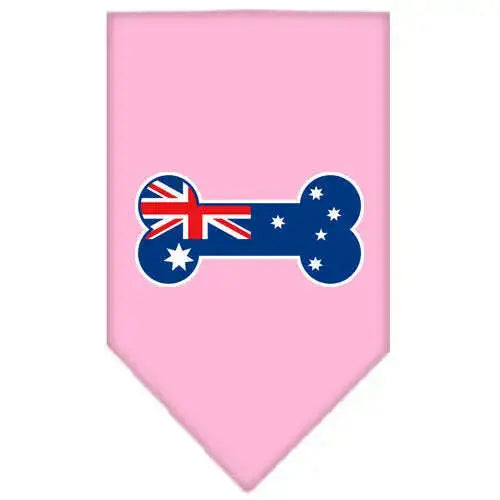 Bone-Flag-Australian-Screen-Print-Bandana-Light-Pink-Small-GreatEagleInc-319364789