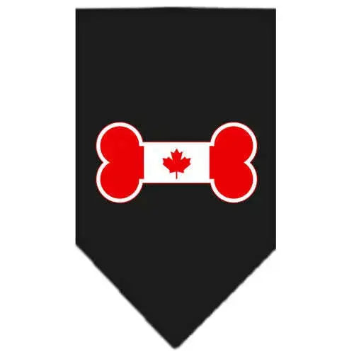 Bone-Flag-Canadian-Screen-Print-Bandana-Black-Small-GreatEagleInc-319360586