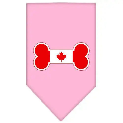 Bone-Flag-Canadian-Screen-Print-Bandana-Light-Pink-Small-GreatEagleInc-319213610