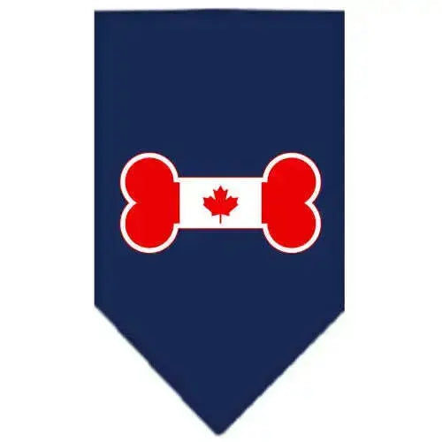 Bone-Flag-Canadian-Screen-Print-Bandana-Navy-Blue-Large-GreatEagleInc-319361288