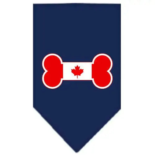 Bone-Flag-Canadian-Screen-Print-Bandana-Navy-Blue-Large-GreatEagleInc-319361288