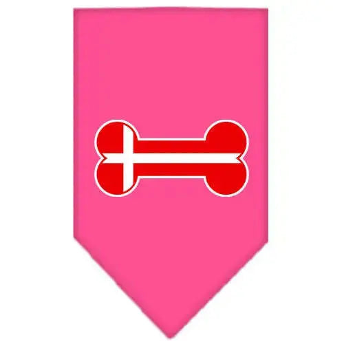 Bone-Flag-Denmark-Screen-Print-Bandana-Bright-Pink-Small-GreatEagleInc-319208523