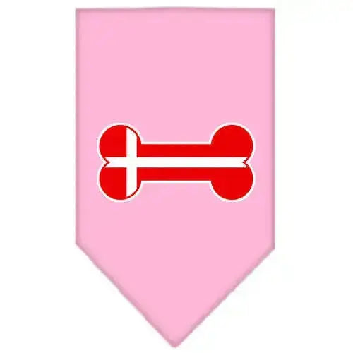 Bone-Flag-Denmark-Screen-Print-Bandana-Light-Pink-Large-GreatEagleInc-319354412