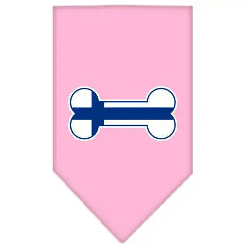 Bone-Flag-Finland-Screen-Print-Bandana-Light-Pink-Large-GreatEagleInc-319353013