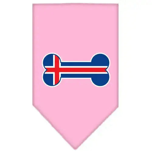 Bone-Flag-Iceland-Screen-Print-Bandana-Light-Pink-Small-GreatEagleInc-319349595
