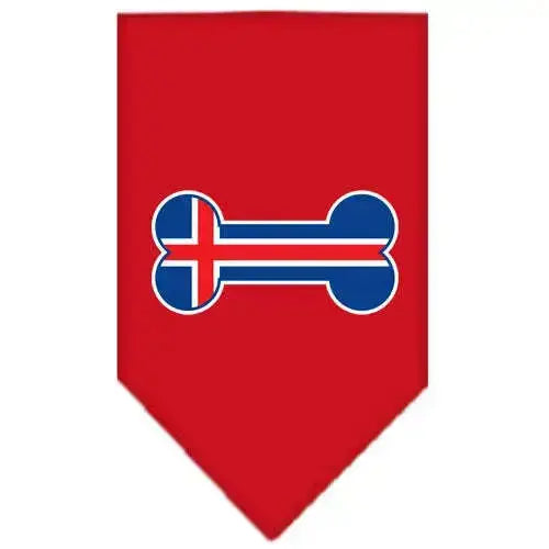Bone-Flag-Iceland-Screen-Print-Bandana-Red-Large-GreatEagleInc-319350563