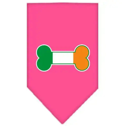 Bone-Flag-Ireland-Screen-Print-Bandana-Bright-Pink-Small-GreatEagleInc-319344936